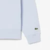 Fleece-sweatshirt med preg
