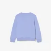 Fleece-sweatshirt med rund hals for barn