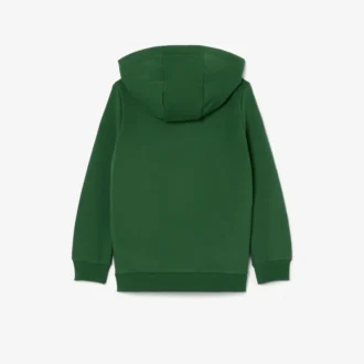 Fleece-sweatshirt med rund hals for barn