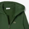 Fleece-sweatshirt med rund hals for barn