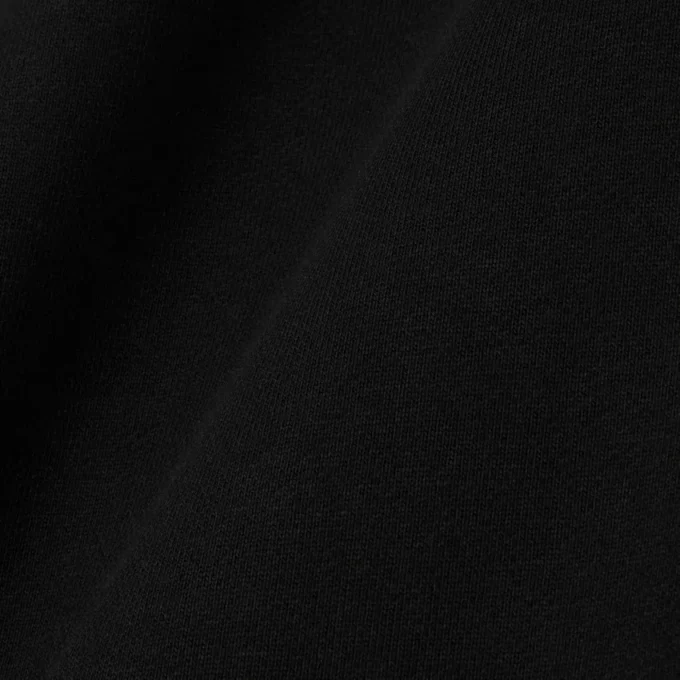Fleece-sweatshirt med stripet bånd