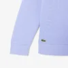 Fleece-sweatshirt med trykk for barn