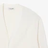 Fluid Rib Knit Cardigan for menn