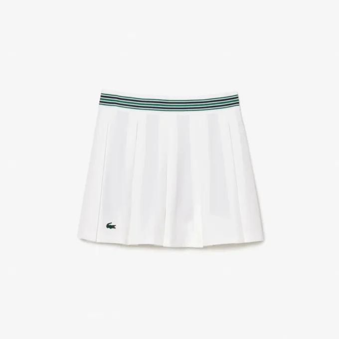 Fôret piqué-tennisskjørt for kvinner