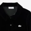 Glanset stretch-velour-pologensere for jenter