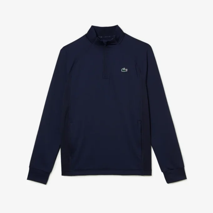 Golf-sweatshirt med høy hals for menn