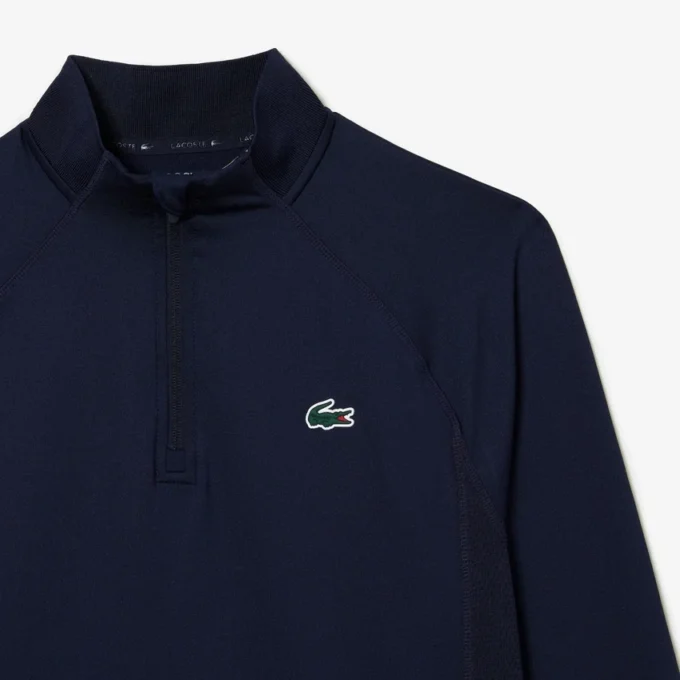 Golf-sweatshirt med høy hals for menn
