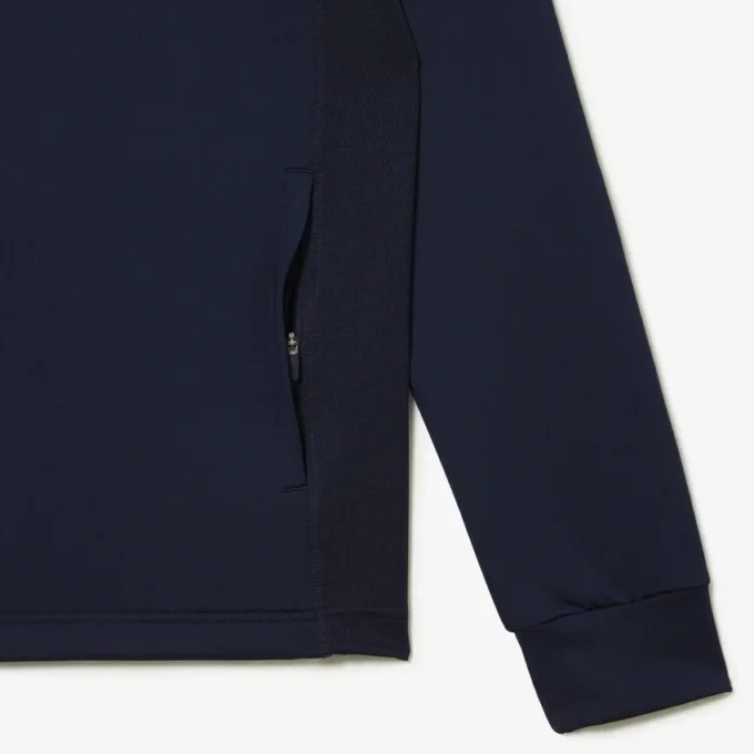 Golf-sweatshirt med høy hals for menn