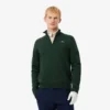Golf-vindjakke med kvart glidelås for menn