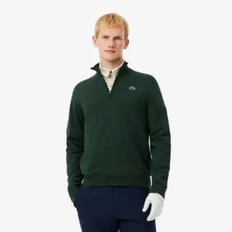 Golf-vindjakke med kvart glidelås for menn
