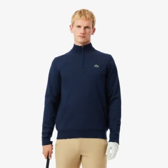 Golf-vindjakke med kvart glidelås for menn