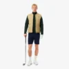 Golf-vindjakke med kvart glidelås for menn