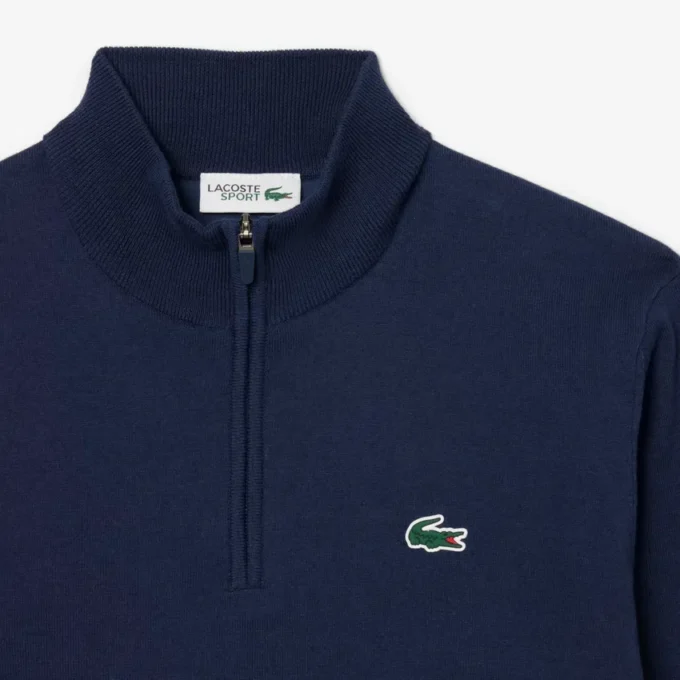 Golf-vindjakke med kvart glidelås for menn