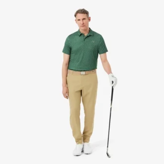 Golfpolo med vanlig passform og trykk
