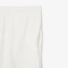 Grafisk printet bomullsfleece-shorts for menn