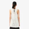 Heklet tank-top i mesh