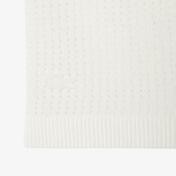 Heklet tank-top i mesh