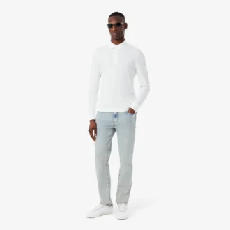 Herre 5-lommers slim fit indigo-jeans