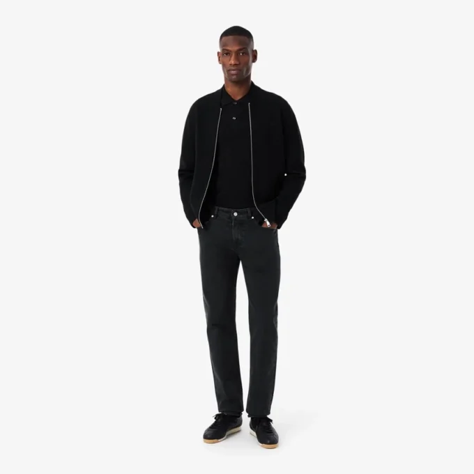 Herre 5-lommers slim fit indigo-jeans