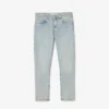 Herre 5-lommers slim fit indigo-jeans