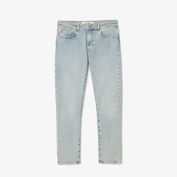 Herre 5-lommers slim fit indigo-jeans