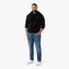 Herre 5-lommers slim fit indigo-jeans