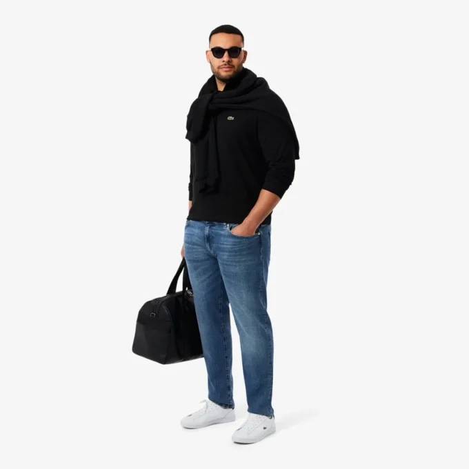 Herre 5-lommers slim fit indigo-jeans