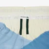 Herre-badeshorts med kort landskapsmønster