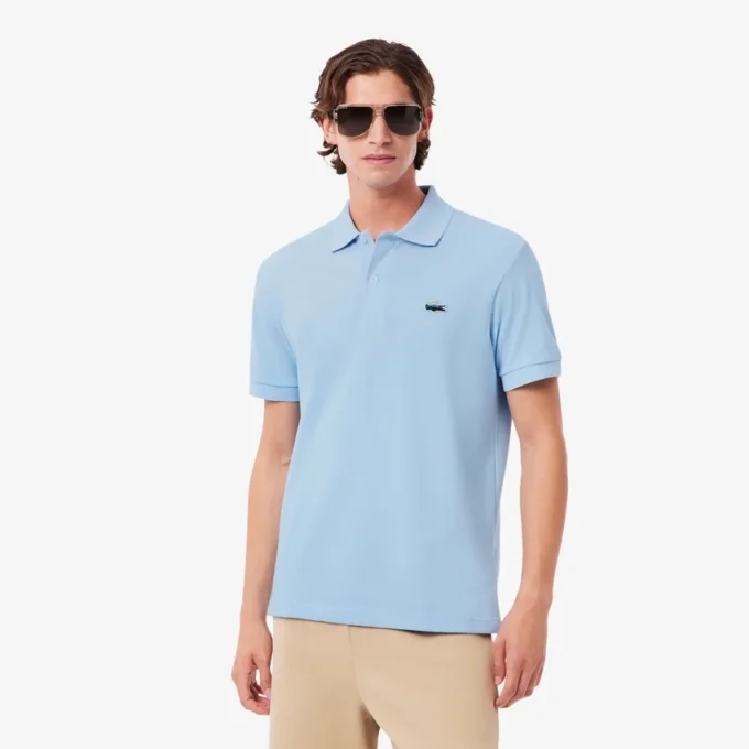 Herre Classic Fit Landscape Crocodile Piqua Pologensere