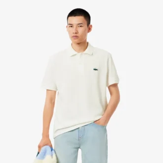 Herre Classic Fit Landscape Crocodile Piqua Pologensere