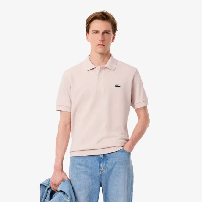 Herre Classic Fit Landscape Crocodile Piqua Pologensere