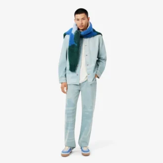 Herre Classic Fit Landscape Crocodile Piqua Pologensere