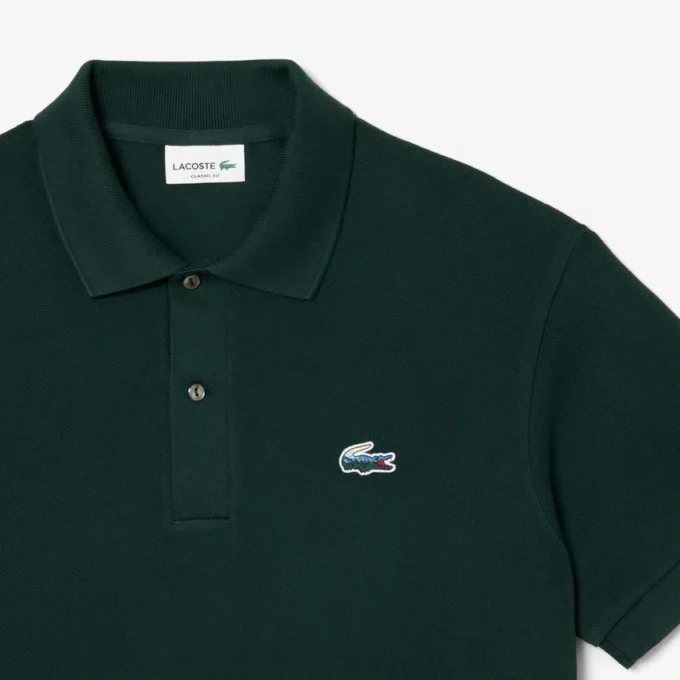 Herre Classic Fit Landscape Crocodile Piqua Pologensere