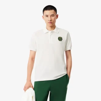 Herre Classic Fit Petit Piqua Badge Pologensere