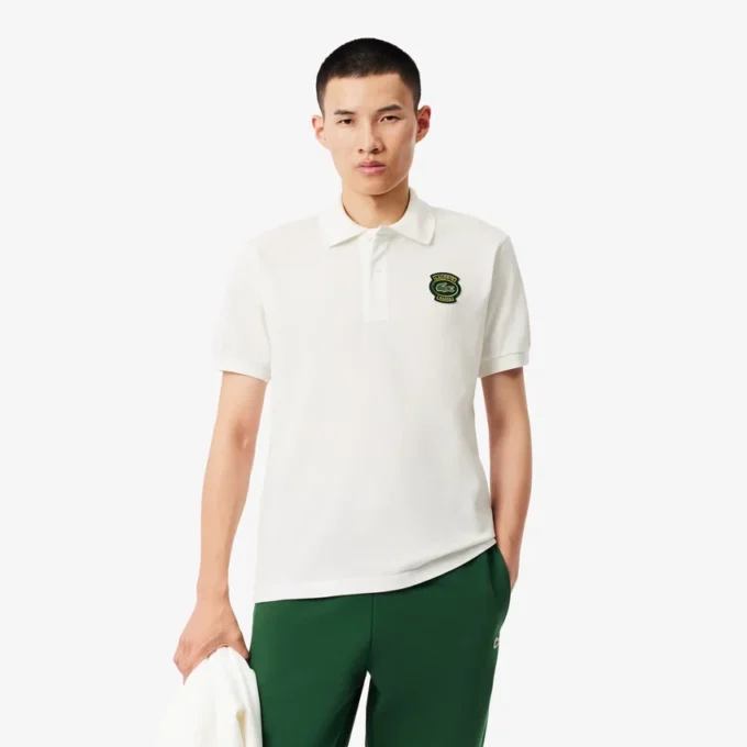 Herre Classic Fit Petit Piqua Badge Pologensere