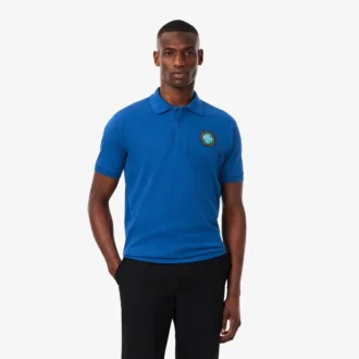 Herre Classic Fit Petit Piqua Badge Pologensere