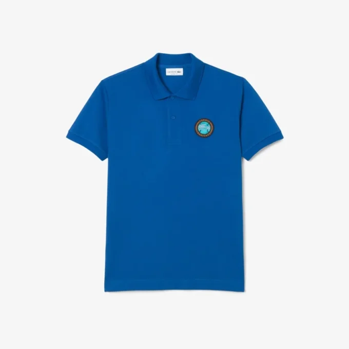 Herre Classic Fit Petit Piqua Badge Pologensere