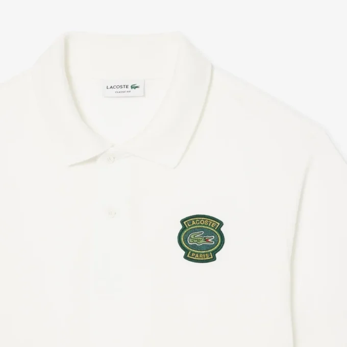 Herre Classic Fit Petit Piqua Badge Pologensere
