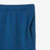 Herre-fleece-shorts med vanlig passform og vasket effekt