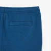 Herre-fleece-shorts med vanlig passform og vasket effekt