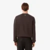 Herre-fleece-Sweatshirt med Heritage-broderi