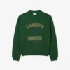 Herre-fleece-Sweatshirt med Heritage-broderi