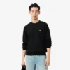 Herre-fleece-Sweatshirt med klassisk passform