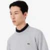 Herre-fleece-Sweatshirt med klassisk passform