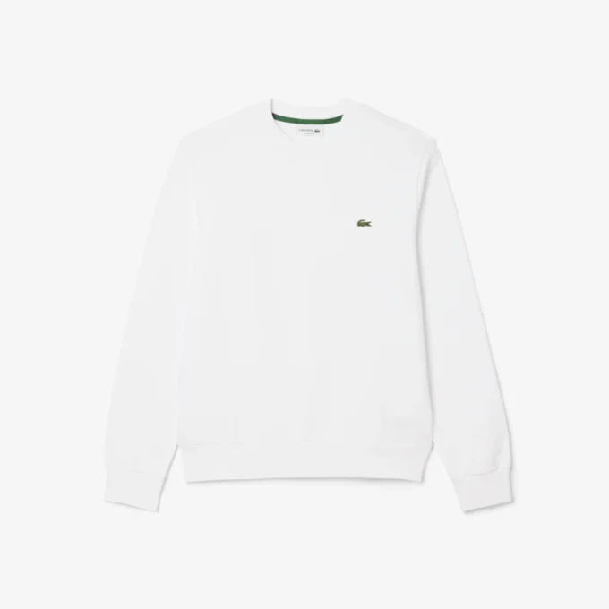 Herre-fleece-Sweatshirt med klassisk passform