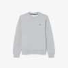 Herre-fleece-Sweatshirt med klassisk passform