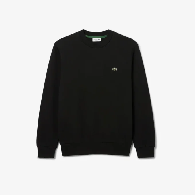 Herre-fleece-Sweatshirt med klassisk passform