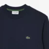 Herre-fleece-Sweatshirt med klassisk passform