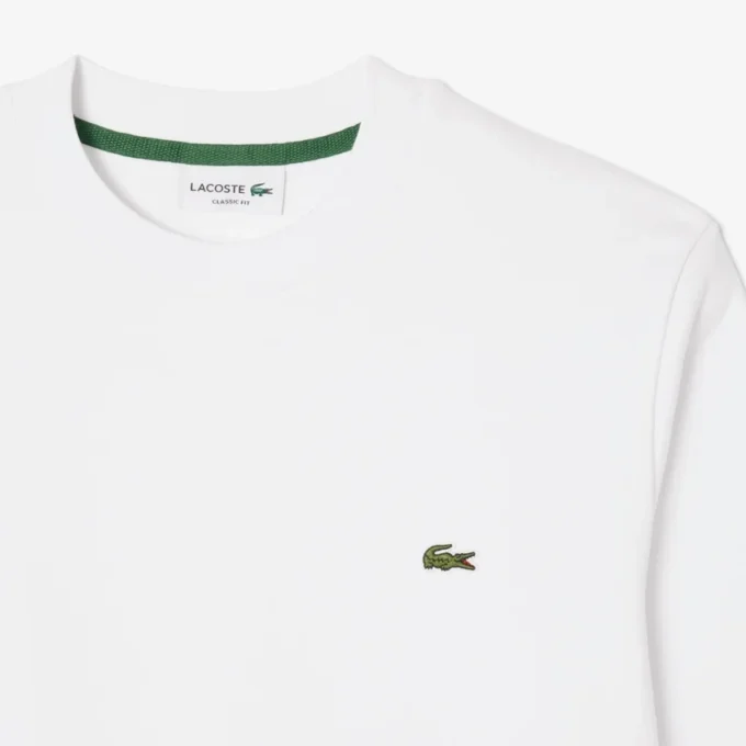 Herre-fleece-Sweatshirt med klassisk passform
