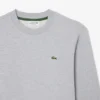 Herre-fleece-Sweatshirt med klassisk passform